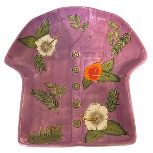 Ceramic serving platter